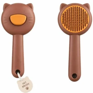 Cepillo para mascota forma gato - Almeru Colombia