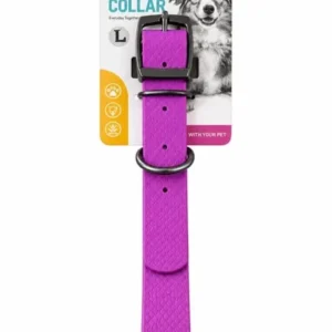 Collar de silicona (empacado, morado) - Almeru Colombia