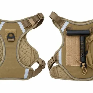 Pechera militar con bolsa (coyote) - Almeru Colombia