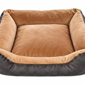 Cama imperial M (gris/camel) - Almeru Colombia